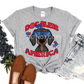 Dog Bless America Dachshund- DTF