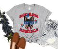Dog Bless America German Shephard- DTF