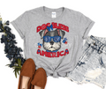Dog Bless America Schnauzer-DTF