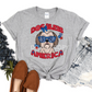 Dog Bless America Shih Tzu-DTF
