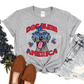 Dog Bless America Black Lab-DTF