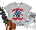 Dog Bless America Black Lab-DTF
