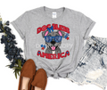 Dog Bless America Pit Bull-DTF