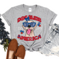 Dog Bless America Yellow Lab- DTF