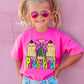 Girl Doodle Pencil back to school (DROPDOWN) -DTF&UV