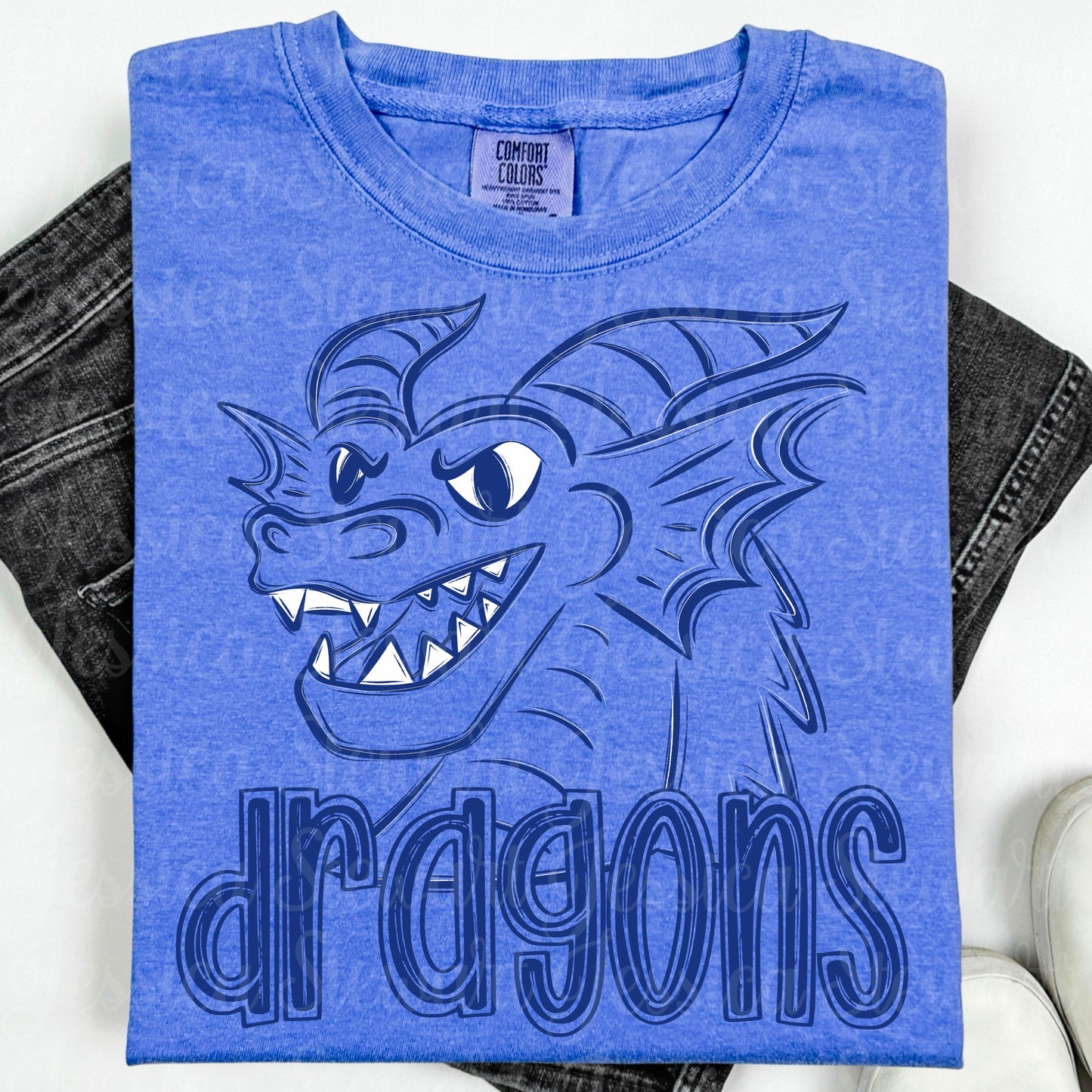 Mascot Outlines (dropdown)-DTF&UV