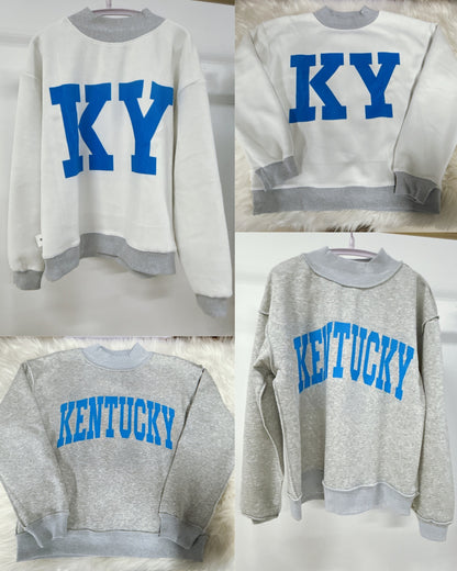 ABI Reversible Mock Neck Crew -Pre Order