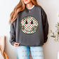 Christmas checkered smiley- DTF&UV