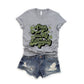 One Lucky Bluejay Distressed DTF