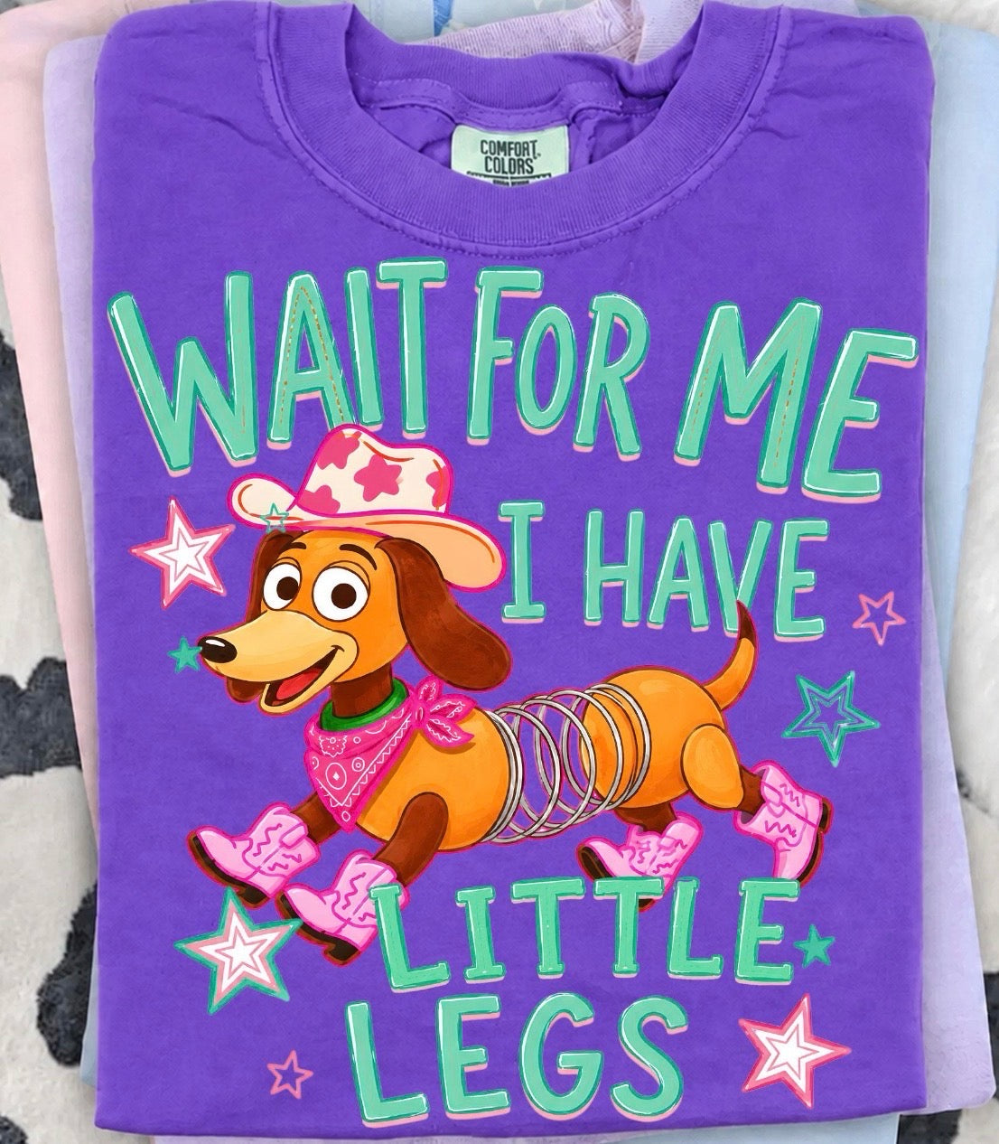Wait for me I have little legs -DTF&UV