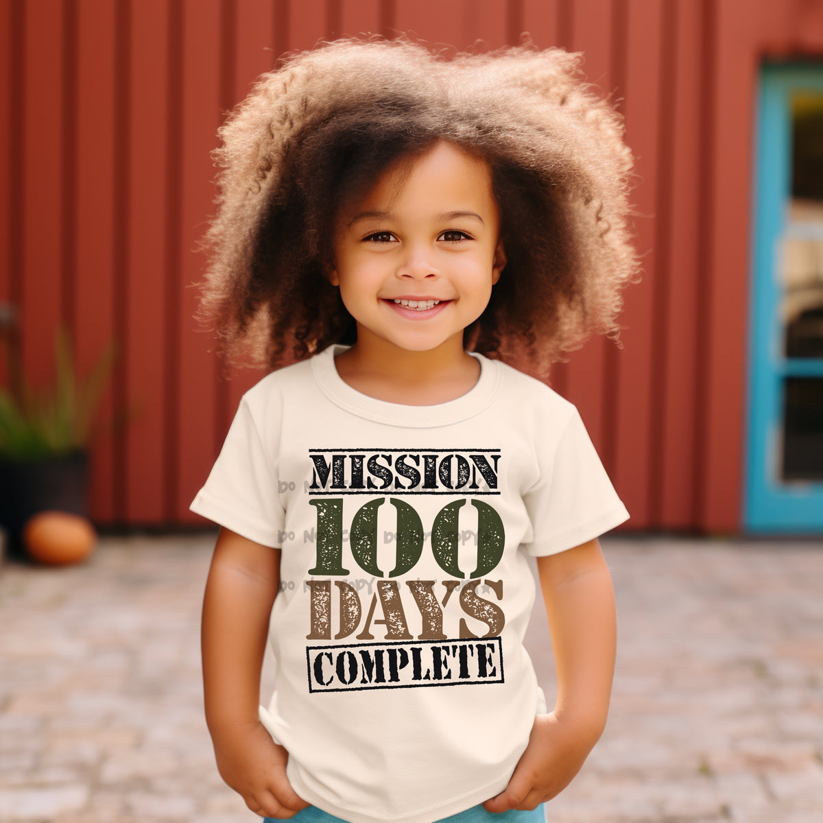 100 days mission complete-DTF