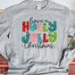 Have a Holly jolly Christmas colorful letters-DTF