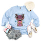 Reindeer Pink Beanie - DTF