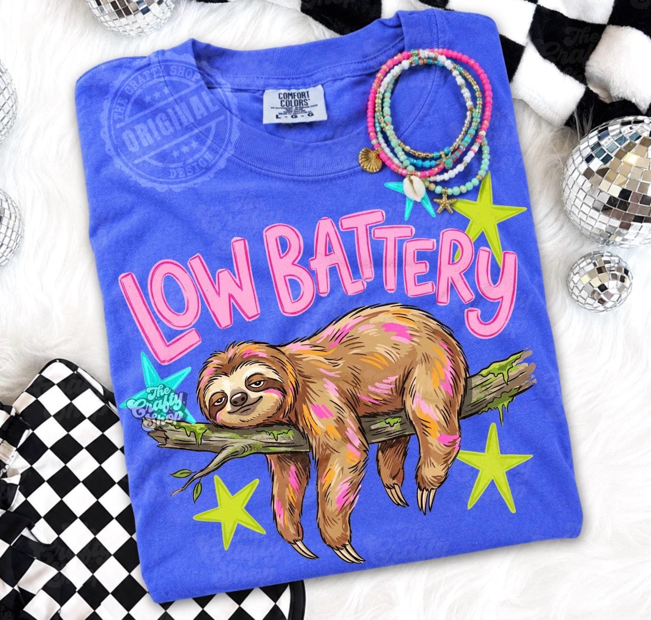 Low Battery Sloth- DTF DEAL