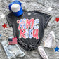 America with lace-DTF