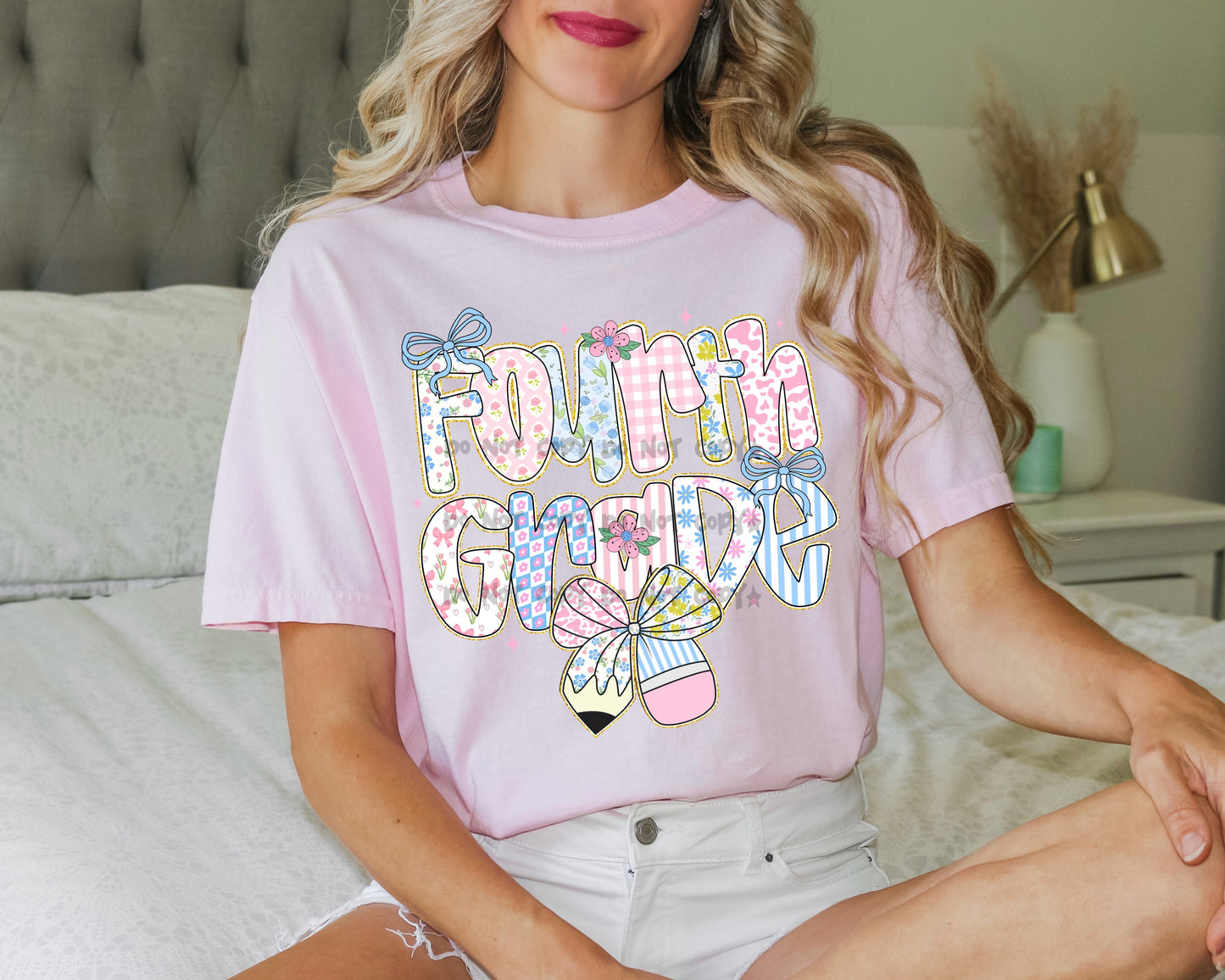 Girl floral Grades (10 Options) -DTF