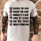 Raised the bar-DTF