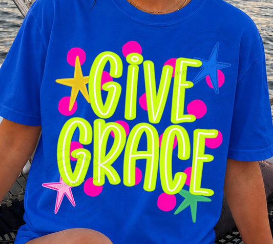 Give Grace bright -DTF&UV