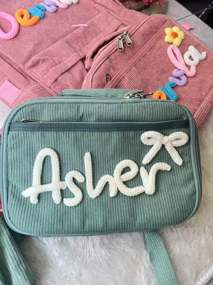 ABI Custom Corduroy Backpack and Lunchbox  - Pre-Order