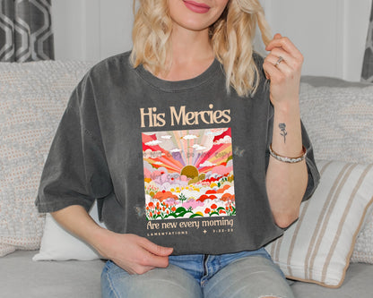 His Mercies are new every morning sunrise-DTF