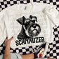 Schnauzer Portrait - DTF