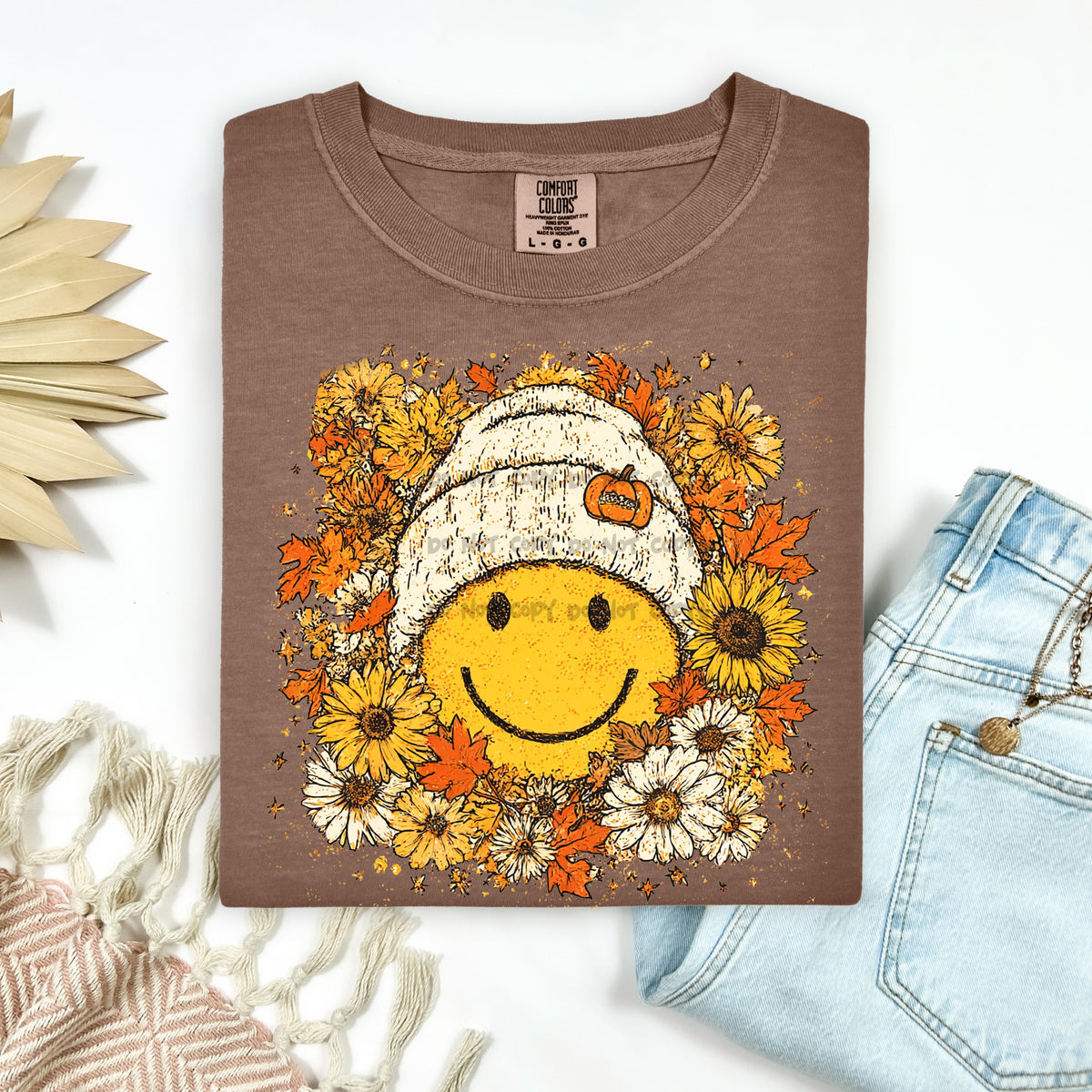 Fall Smiley- DTF&UV
