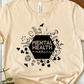 Mental health solid floral-DTF