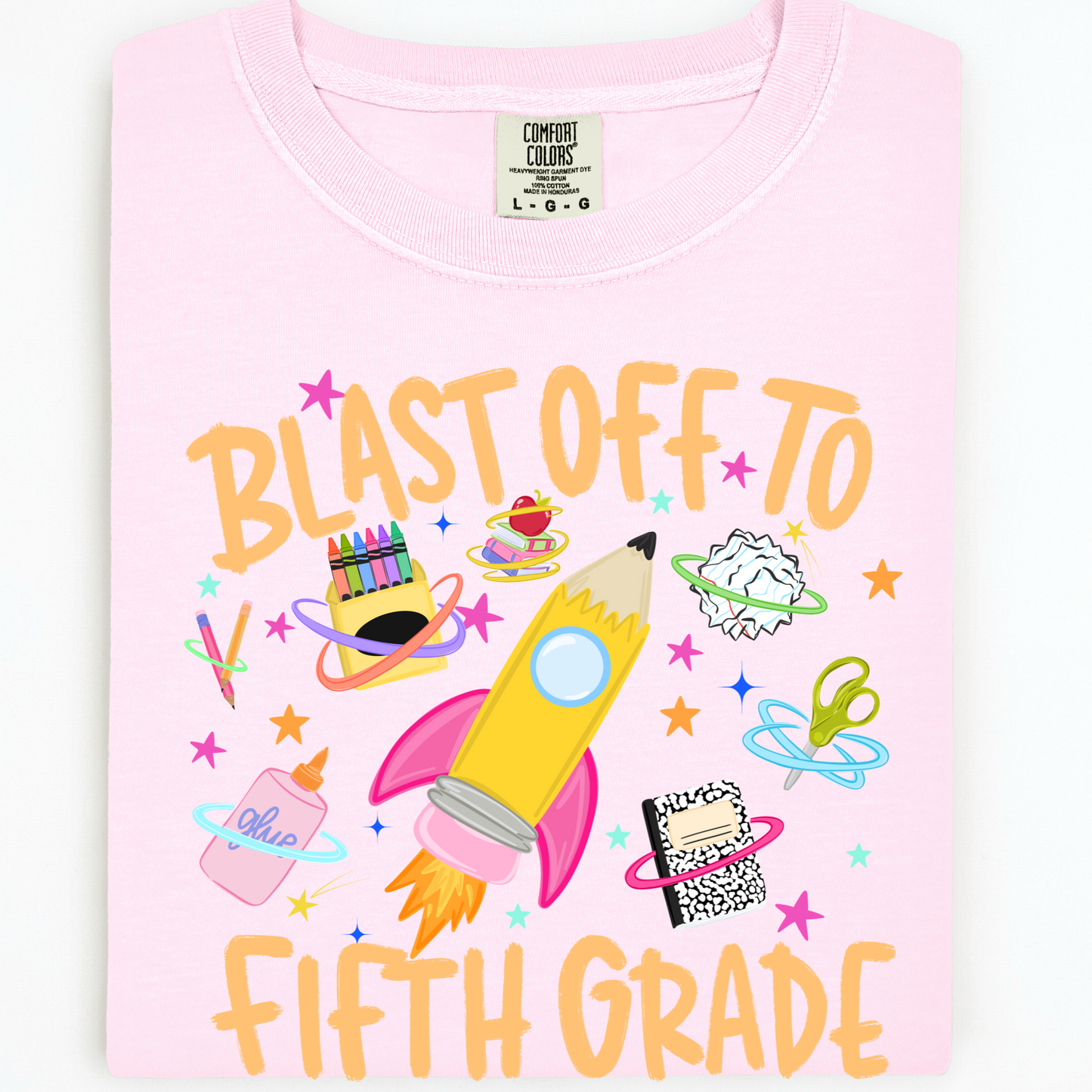 Blast off Grades Youth 9” (Drop Down)-DTF DEAL