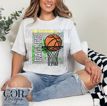Basketball Mascots(DROPDOWN- ALL IN THIS LISTING)-DTF