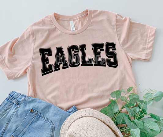 Eagles block-DTF
