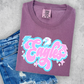 Eagles pink blue bolts-DTF