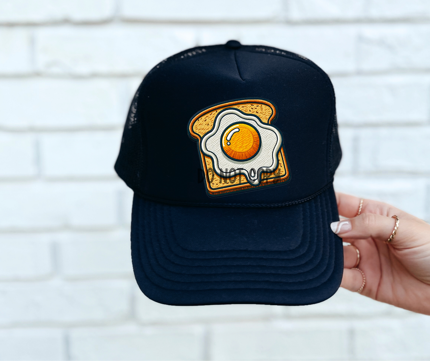 Eggs and Toast Hat patch-DTF