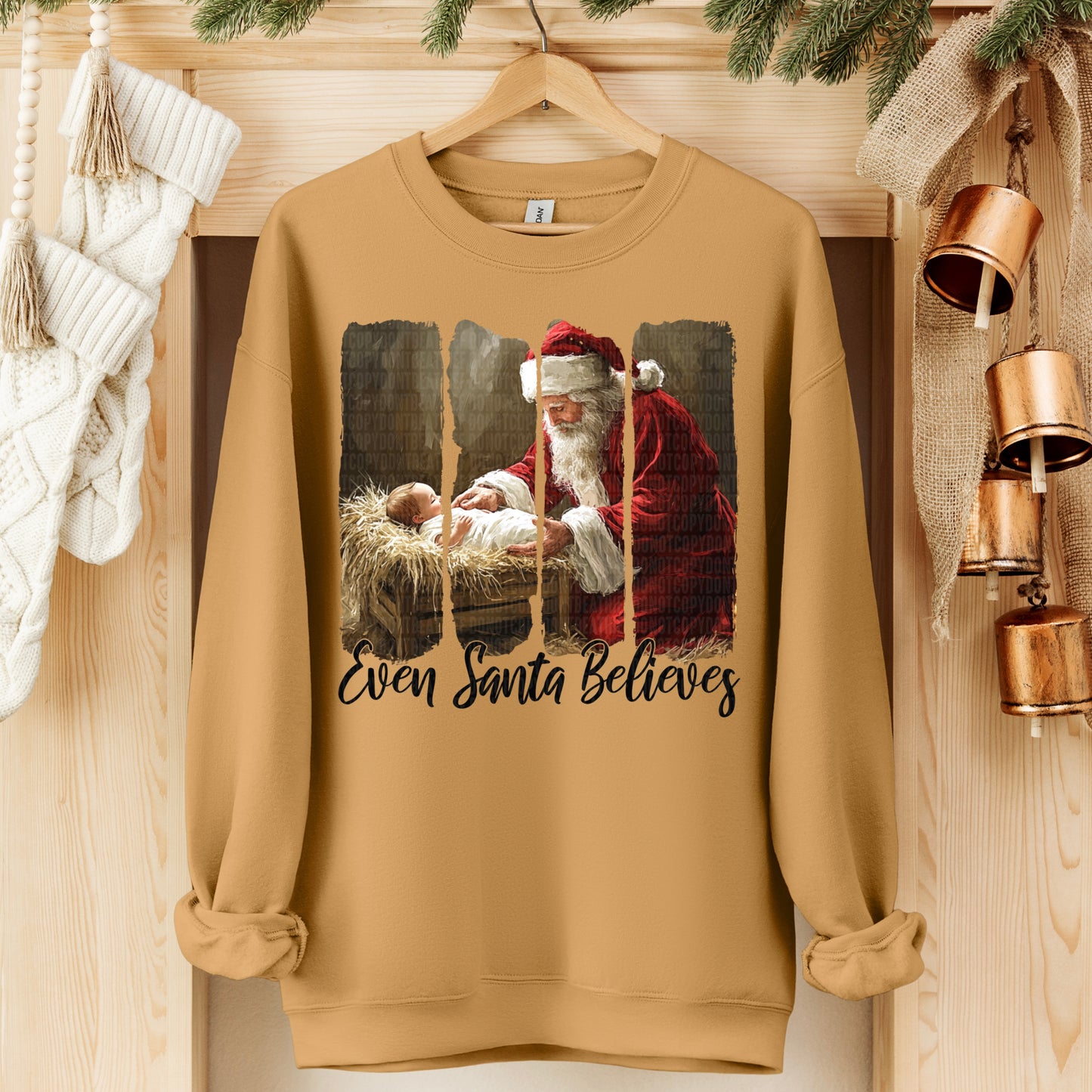 Even Santa Believes-DTF&UV