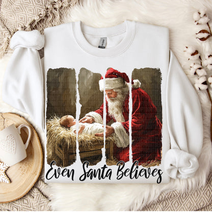 Even Santa Believes-DTF&UV