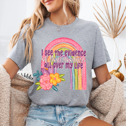 Evidence of Your Goodness- DTF&UV