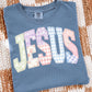 Jesus faux embroidery -DTF&UV