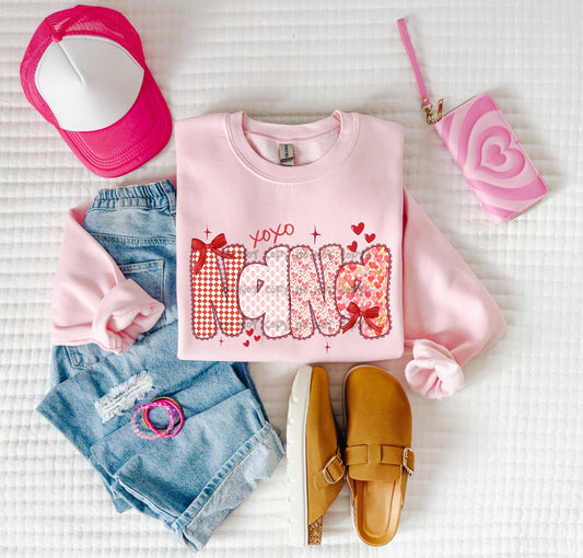 Nana Valentines Names -DTF&UV