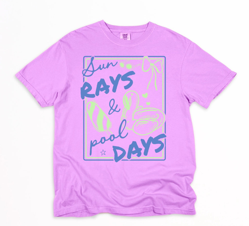 Sun Rays & Pool Days - DTF&UV