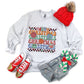 Merry Christmas Ornaments Retro Pastel - DTF