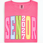 Senior 2027 striped multi colored- DTF&UV