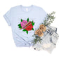 Love Yourself Pink And Red Roses DTF