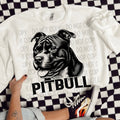 Pitbull Portrait - DTF