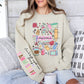 Stay at home mama- can’t talk right now doing SAHM stuff (FRONT OF SHIRT & SLEEVE COMBO)-DTF