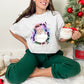 Tell Me What You Really Really Want Santa Rainbow Leopard - DTF