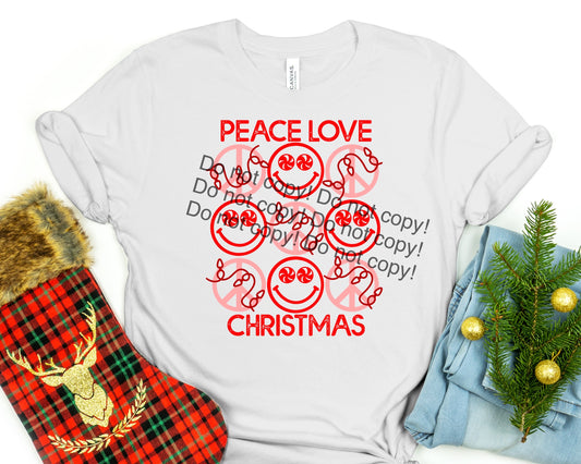 Peace love Christmas-DTF