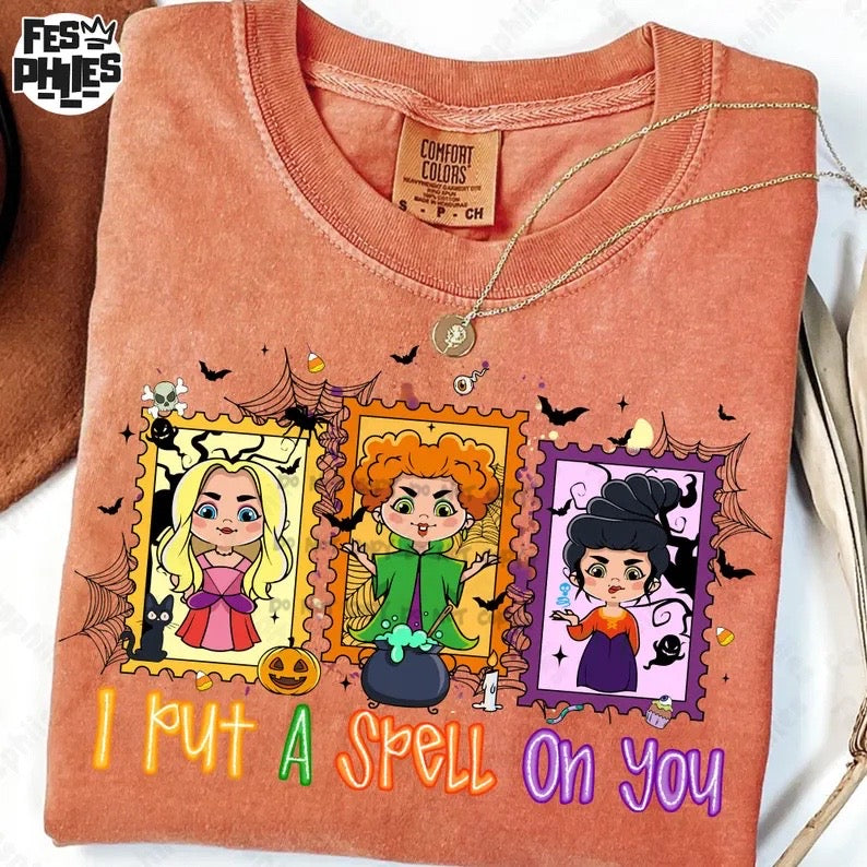 I put a spell on you Halloween witches-DTF&UV