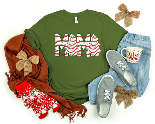 Mama christmas cake-DTF