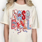 Baseball Pattern letters-DTF