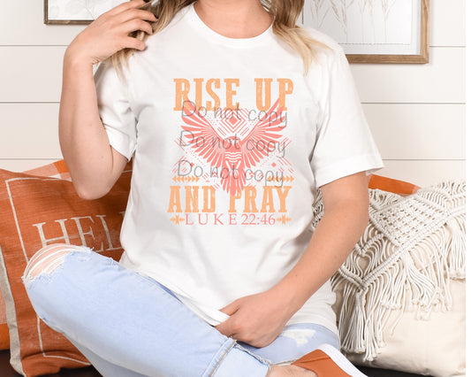 Rise up and pray-DTF