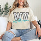 Polka Dotted Faux Embroidery States (ALL STATES)-DTF